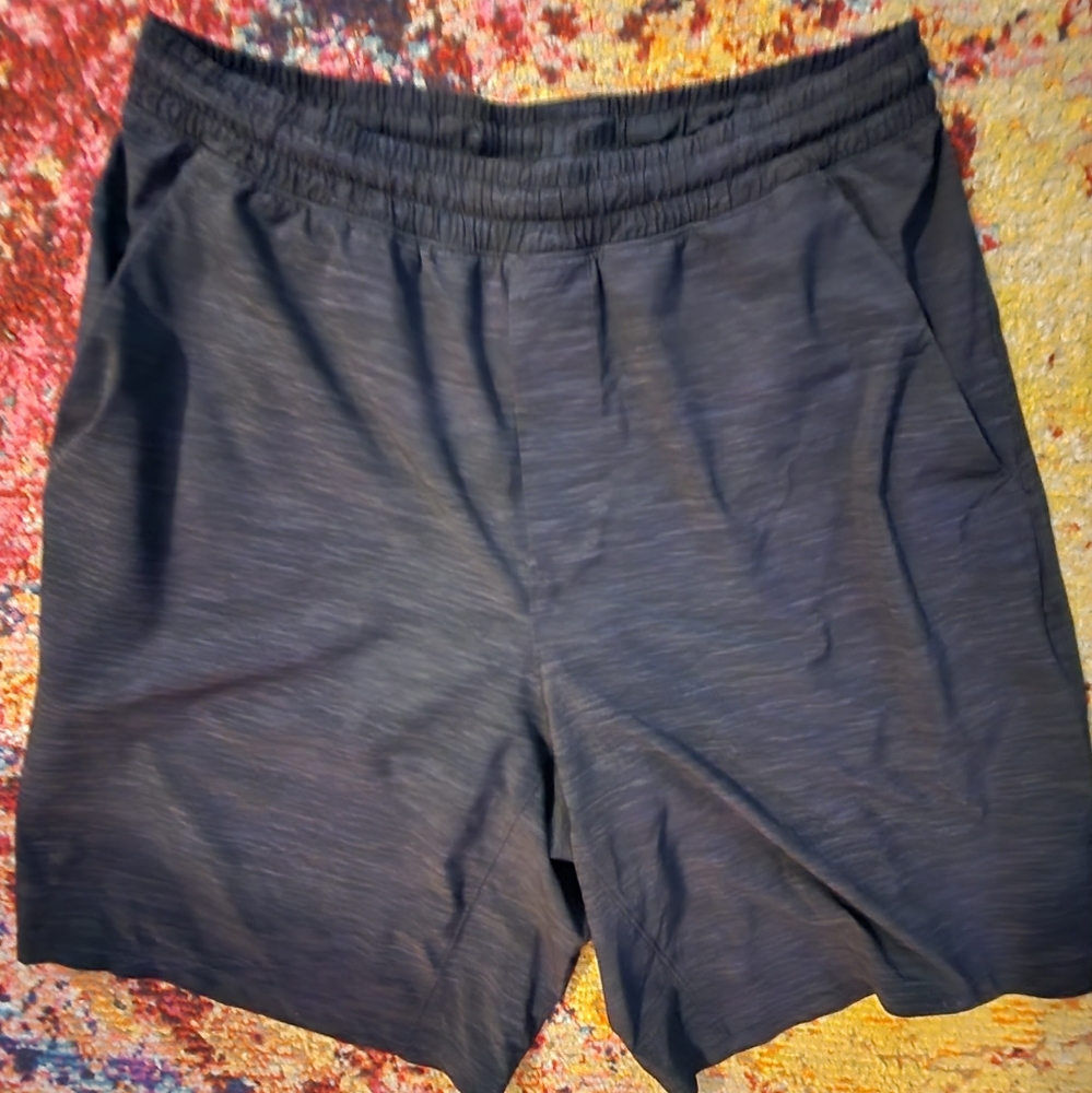 Mens black Lululemon Athletic Shorts